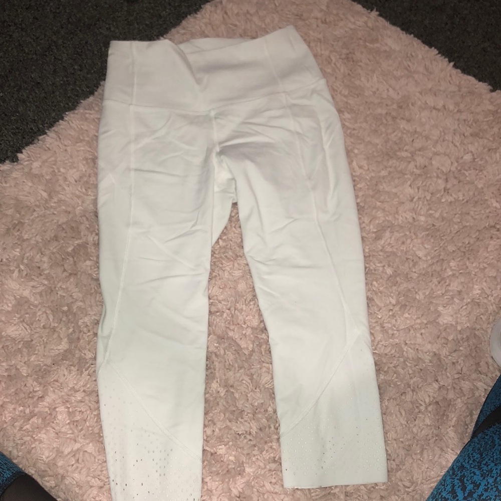 Lulu lemon white leggings